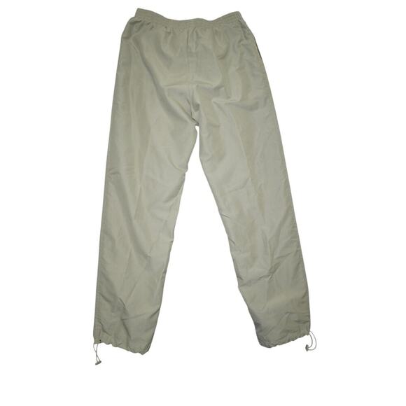 Vintage FILA Track Pants XL (Youth 16) – Gray Nylon Windbreaker Drawstring Hems - Picture 5 of 6